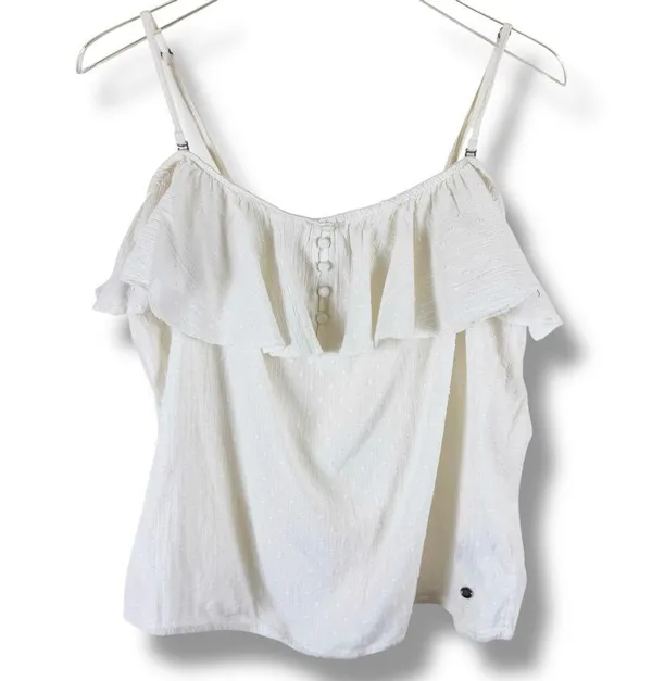 Roxy Flounce Ruffle Cami Top - Image 2