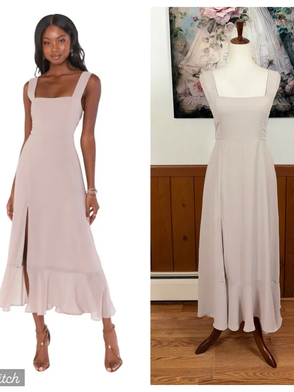Beautiful New Show Me Your Mumu Claire Chiffon MIDI - Image 2