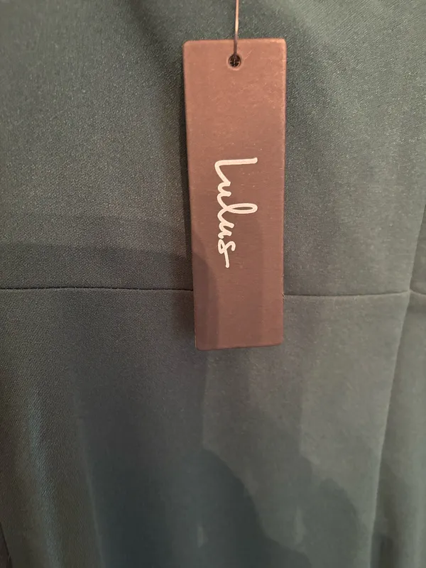 Lulu's One-Shoulder Emerald Green Dress - Image 2