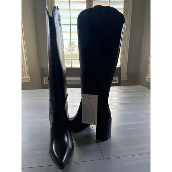 Knee High Boots Casandra Black New Women 10 - Image 6