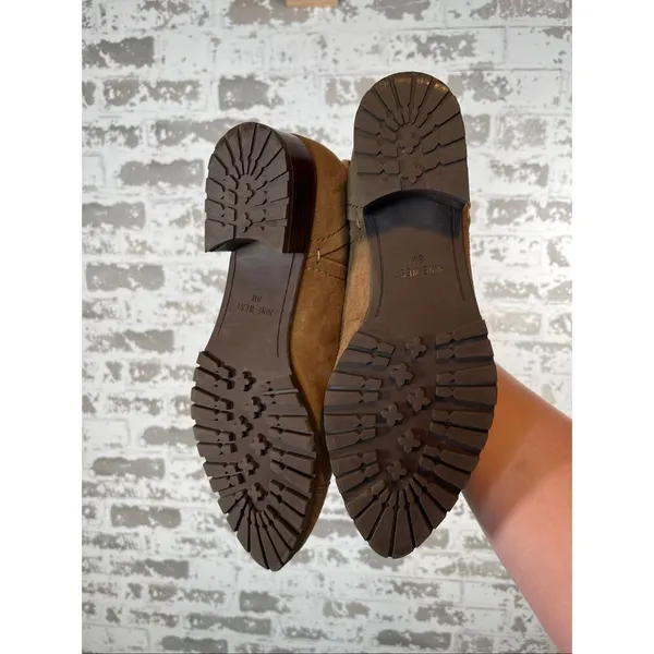 Nine West | women suede tan booties - Image 5