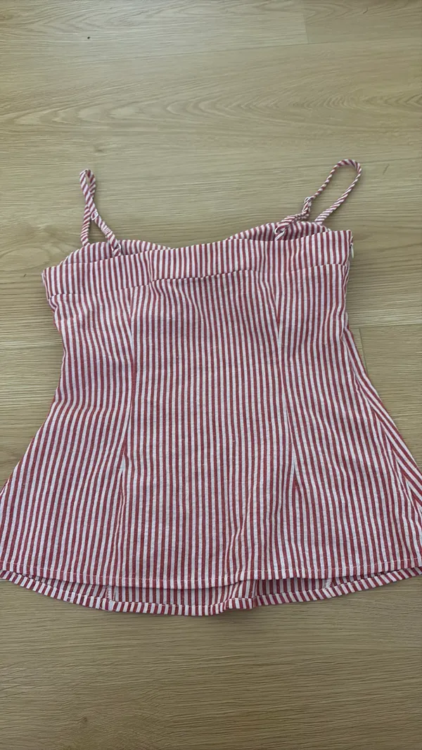 Princess Polly red striped top - Image 3