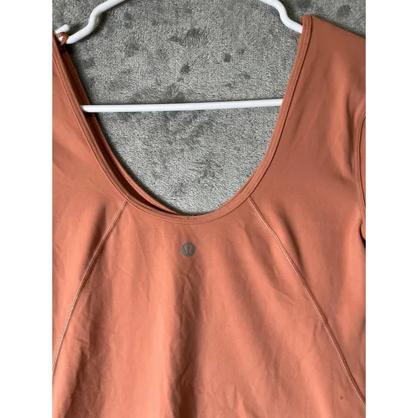 Lululemon Align Long Sleeve Shirt Pink Nulu Athletic Top‎ Women's Size 6 - Image 4