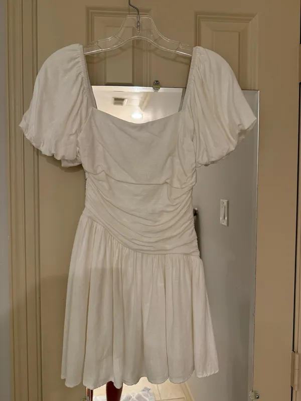 Hello Molly White Dress - Image 2