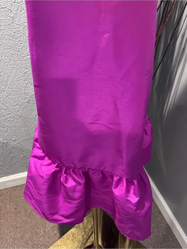 🌺Paper Of London Purple Sleeveless Halter Dress Size 12🌺 - Image 3