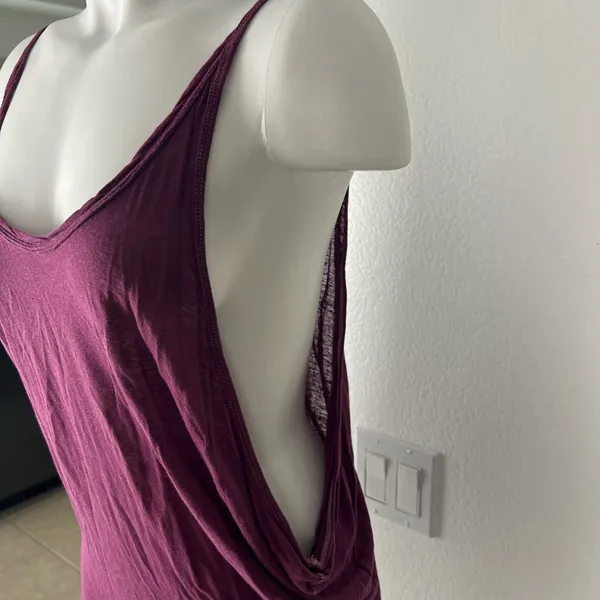 We the free sand dollar plum purple tank top - Image 3