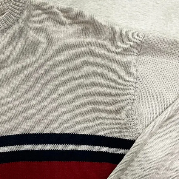 Brandy-melville Women's Red and White Jumper - Image 2