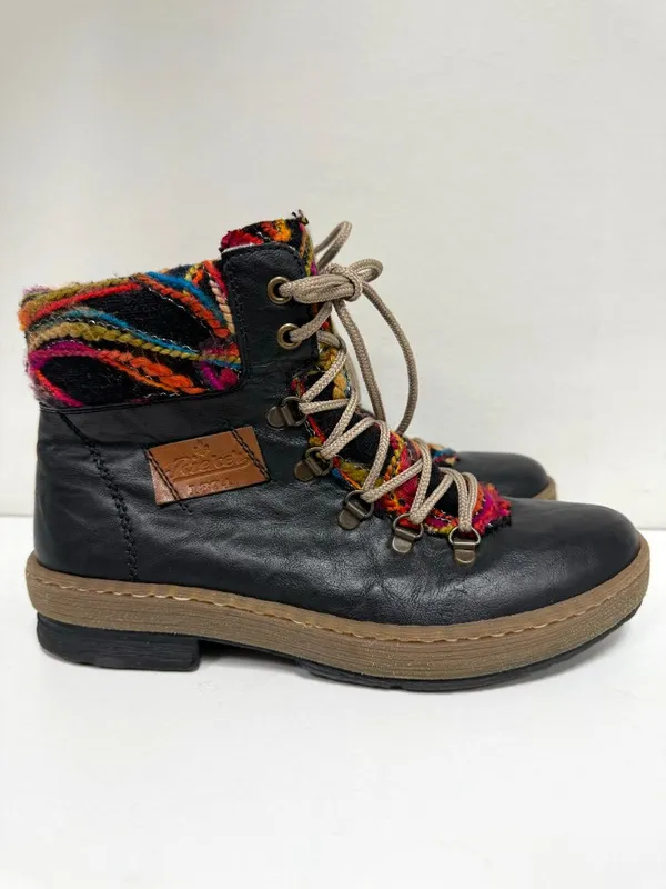 Rieker Felicitas Boots Black Size 8 - Image 2