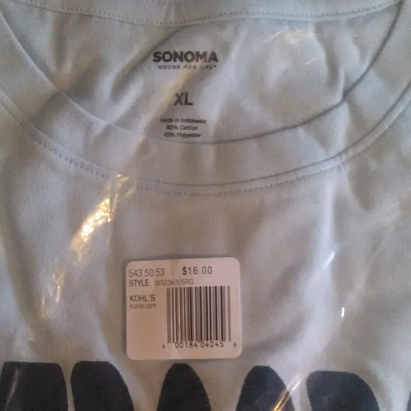 Brand New Kohl's Outdoorsy Tee-Shirt (Size L) - Image 3