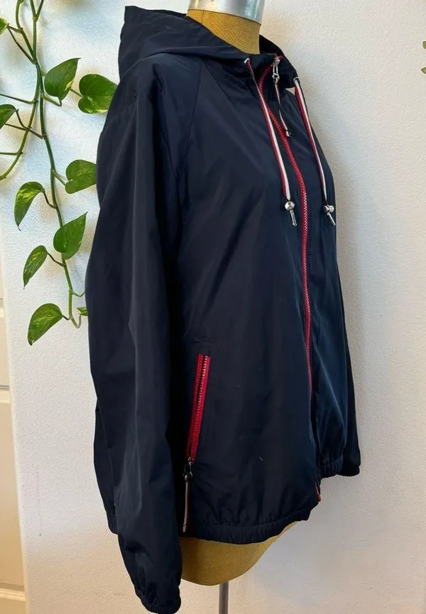 Tommy Hilfiger Women's Hooded Windbreaker Jacket - Image 3
