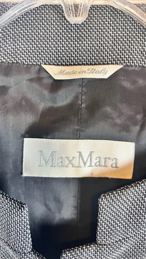 Max Mara 2 Skirt High-Rise Wool Pencil - Image 3