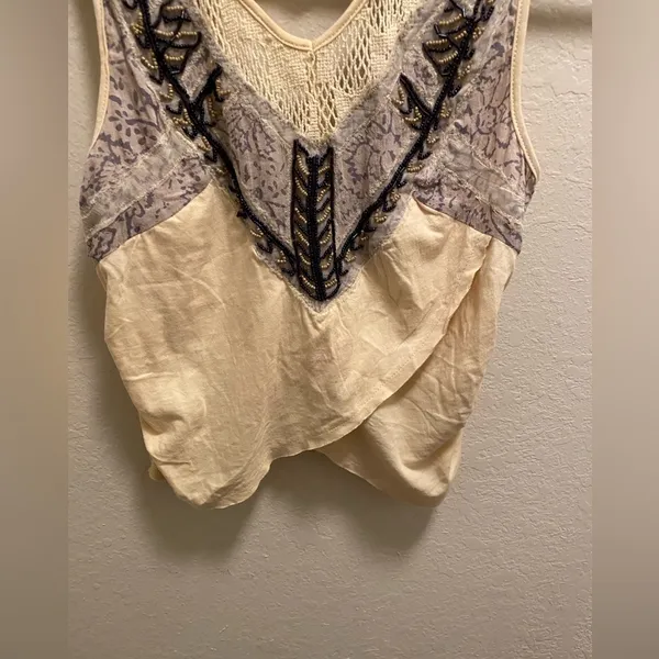 Free People Sahara Beaded Crochet Top - Image 9