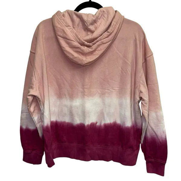 Wildfox Tie Dye Hoodie Large Pink Purple‎ Oversized - Image 2