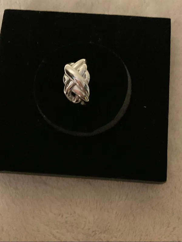 Polished Twisted Knot Ring - Image 4
