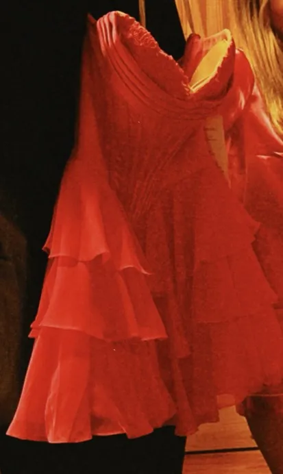 Sherri Hill Dress Homecoming Pink Strapless - Image 2
