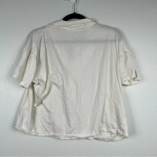 Madewell Short Sleeve Button Up‎ Shirt Sz XS - Image 6