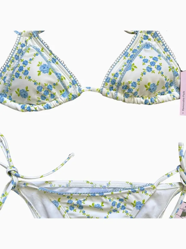 Wild Fable Floral Bikini Set Size XXS/XS - Image 9