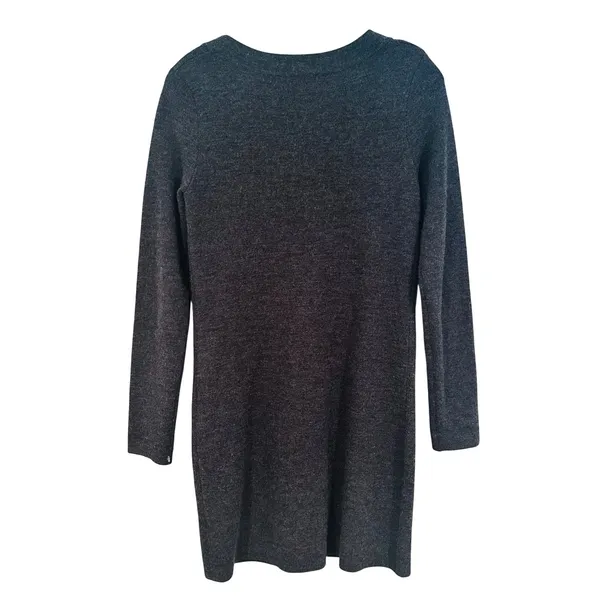 Ellen‎ Tracy Wool Cardigan Sweater Women's Small Charcoal Career Classic Preppy - Image 7