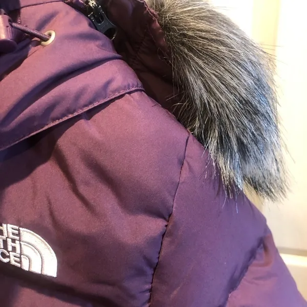 NEW North Face Women’s Gotham Puff Jacket BlackBerry Wine Size XS Gorpcore - Image 5