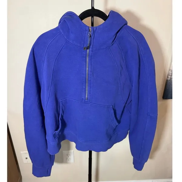 Lululemon Scuba Oversized Half-Zip Hoodie Psychic Size XL/XXL - Image 4