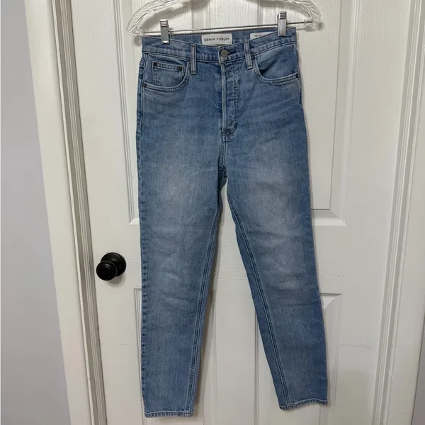 DENIM FORUM x Aritzia yoko‎ high rise slim jeans size 26 - Image 2