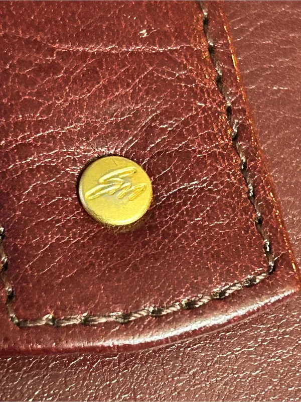 Stone Mountain Women’s Classic Burgundy Snap Wallet - Image 7