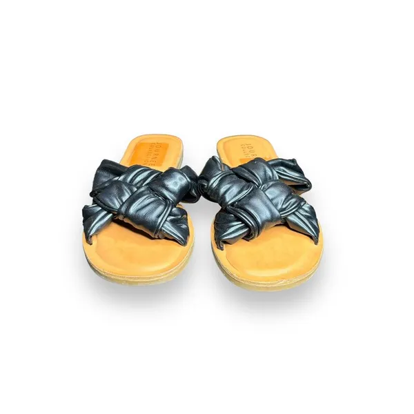 Journee Collection Women's Tru Comfort‎ Foam™ Kianna Sandal Brown/ Black Size 9 - Image 2
