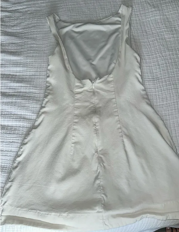 Shein Graduation Dress White - Image 2