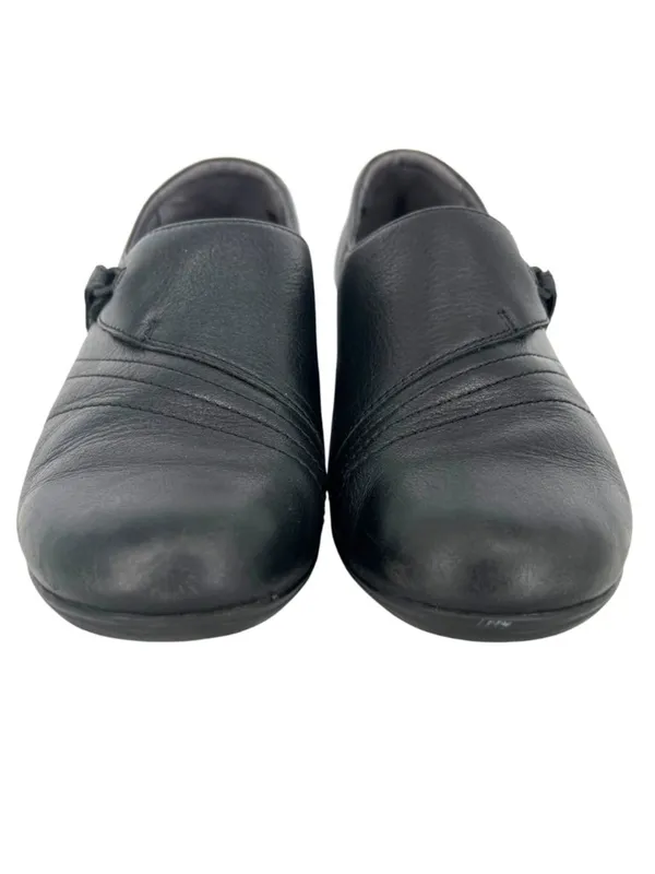 Dansko Franny Black Leather Slip-On Comfort Shoes Size EU 39 US 8.5-9 - Image 3