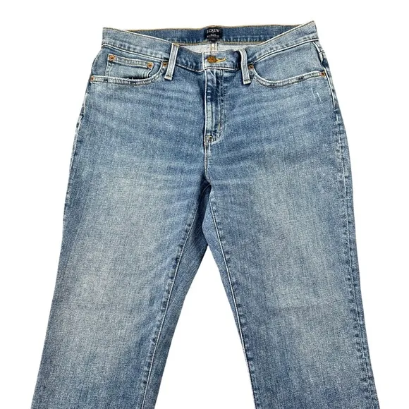 J. Crew Size 29 Slim Boyfriend Jeans Medium Wash Denim Casual Closet Staple‎ - Image 2