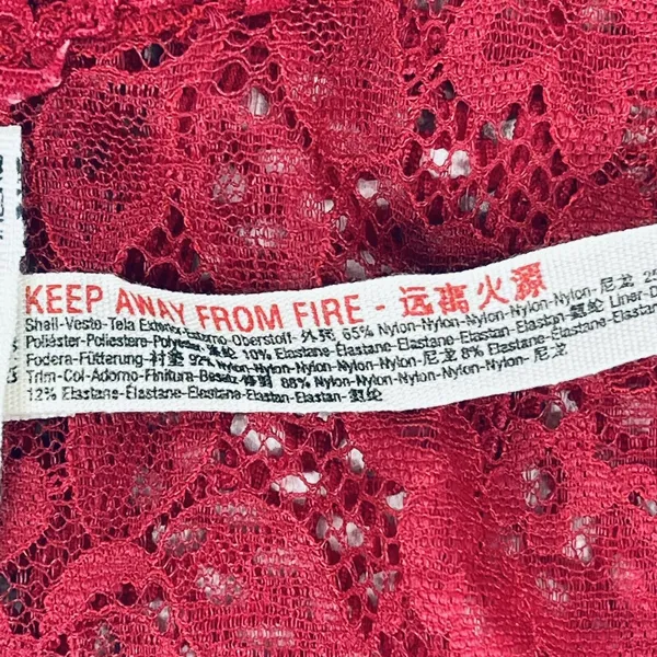 Free People Intimately Bralette Brami Sitting Pretty X-Small Lace Apple Valley - Image 8