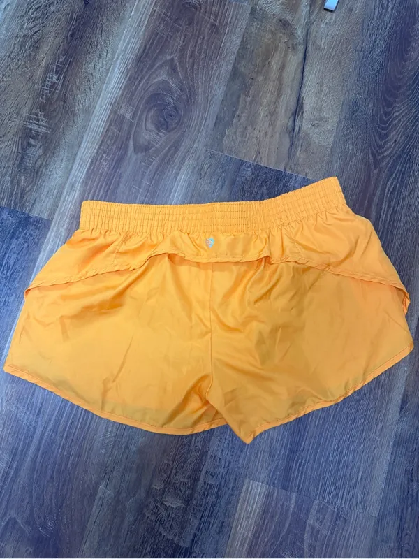 Women’s Orange Athletic Shorts Size L - Image 2