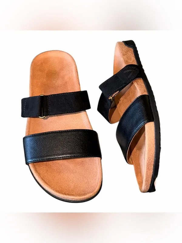 NEW $125 Vionic Elaine Slide Sandal 6.5 M, BLACK Slip On Comfort - Image 10