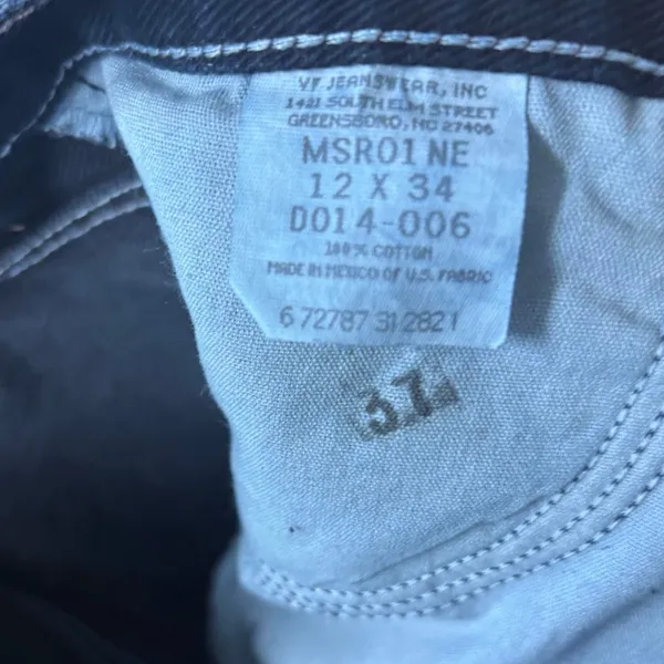 Wrangler‎ Relaxed Fit Jeans Size 12 Long - Image 5