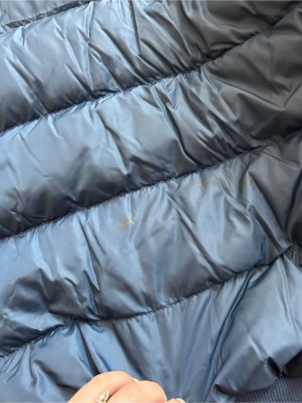 The North Face Puffer Ski Jacket vintage goose down xs blue - Image 11