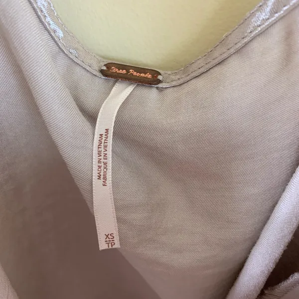 Free People Silver Haze V-Neck Tank Top - Image 6