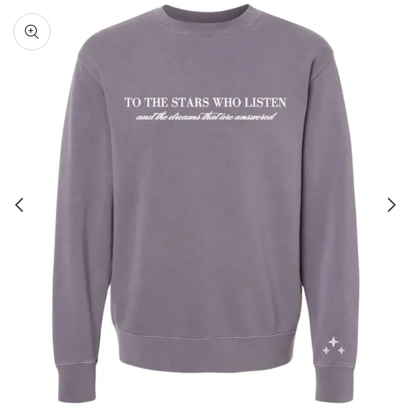 ACOTAR sweatshirt Purple Size XL - Image 6