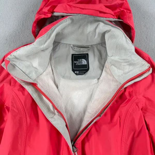 The North Face Resolve 2 Rain Jacket Pink DryVent Windbreaker Womens Small - Image 3