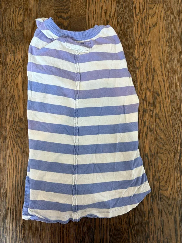 We The Free Blue Striped Top Size M - Image 2