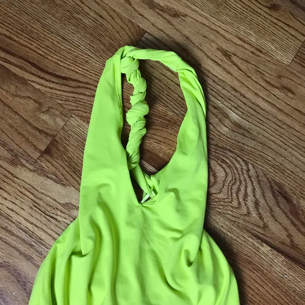 Zara Lime Green Bodysuit NWT - Image 8