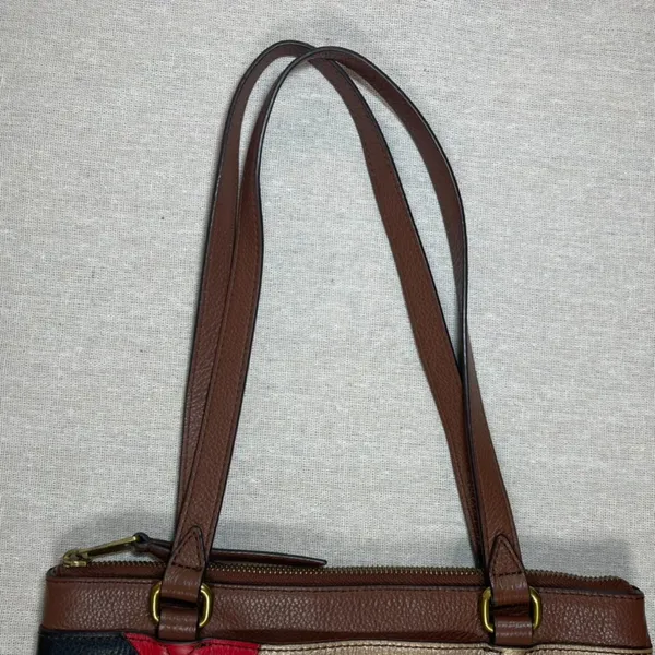 Fossil | Gift Patchwork Genuine Leather Shoulder Bag - Image 6