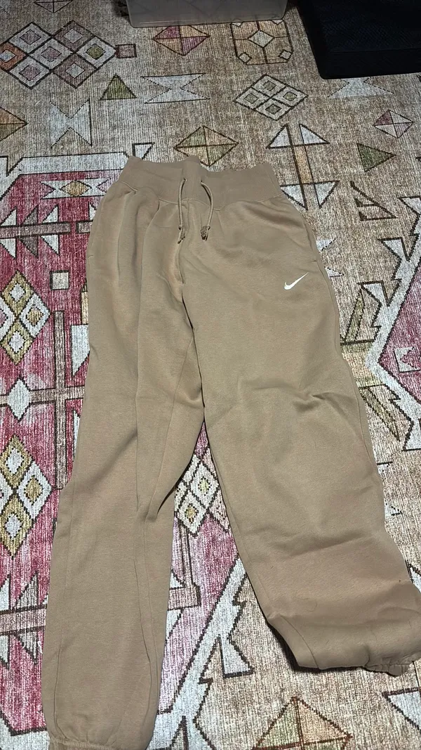 Tan Nike Sweatpants Women’s - Image 2