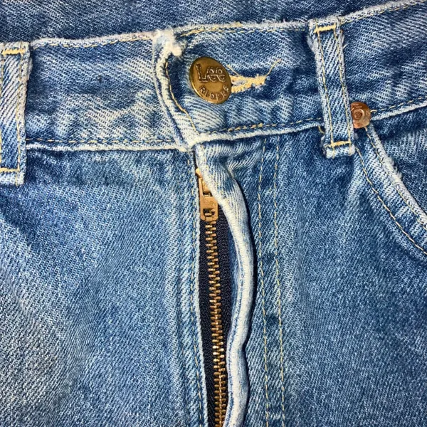 Lee Riders Jeans Women 24x33 High Rise Straight‎ Leg Vintage Medium Wash 90s Mom - Image 11
