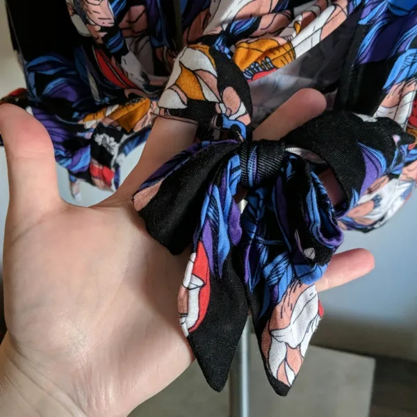 {Free People} Floral Keepin' On Top Size Small - Image 5