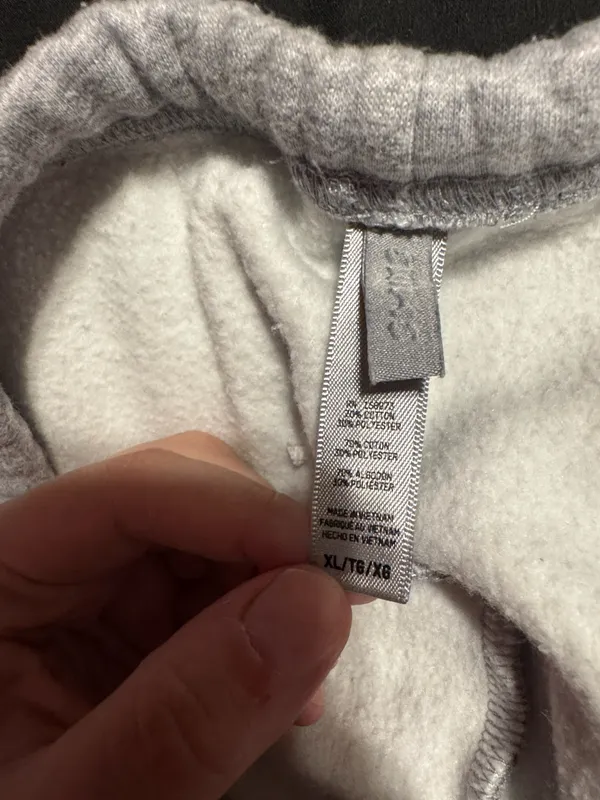 Skims light grey sweatpants size xl - Image 2