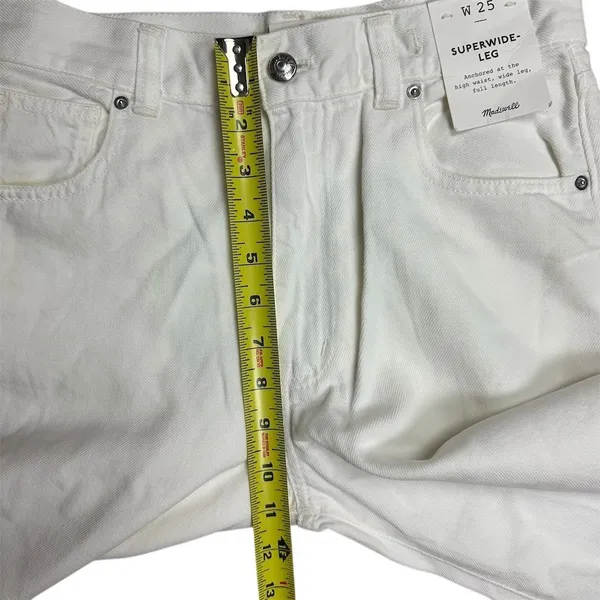 Madewell Women's White Flare & Wide Leg Jeans - Image 12