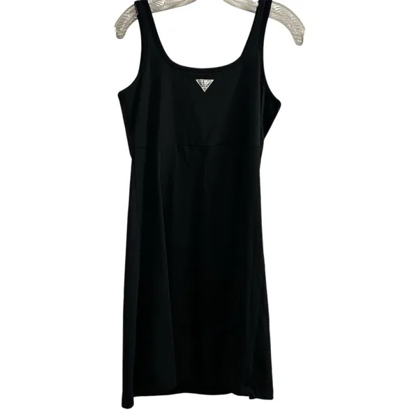 Columbia PFG Women's Black Knee Length Sleeveless‎ Summer Dress M - Image 5