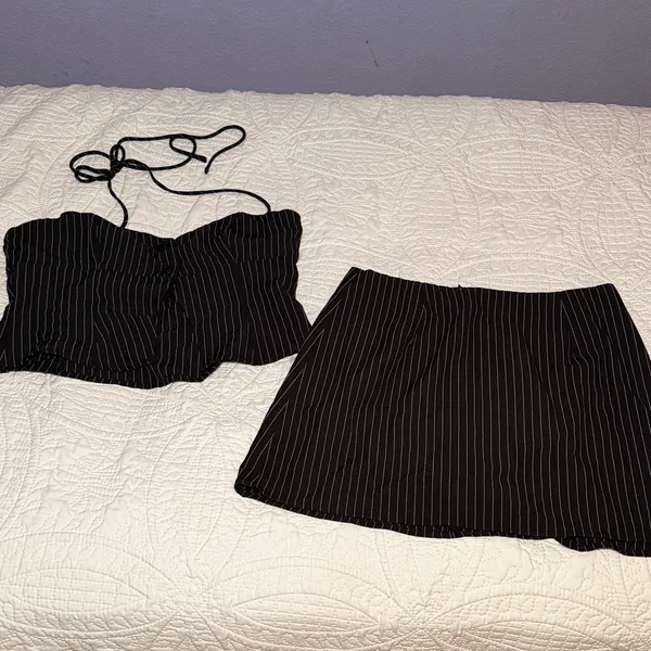Princess Polly Luca Set Black Stripe - Image 2