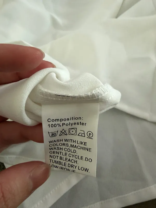 Amazon White polyester tank top - Image 4