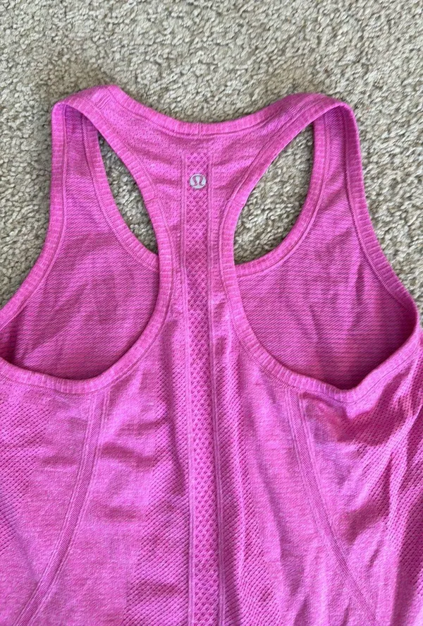 Lululemon Pink Racerback  Tank - Image 5
